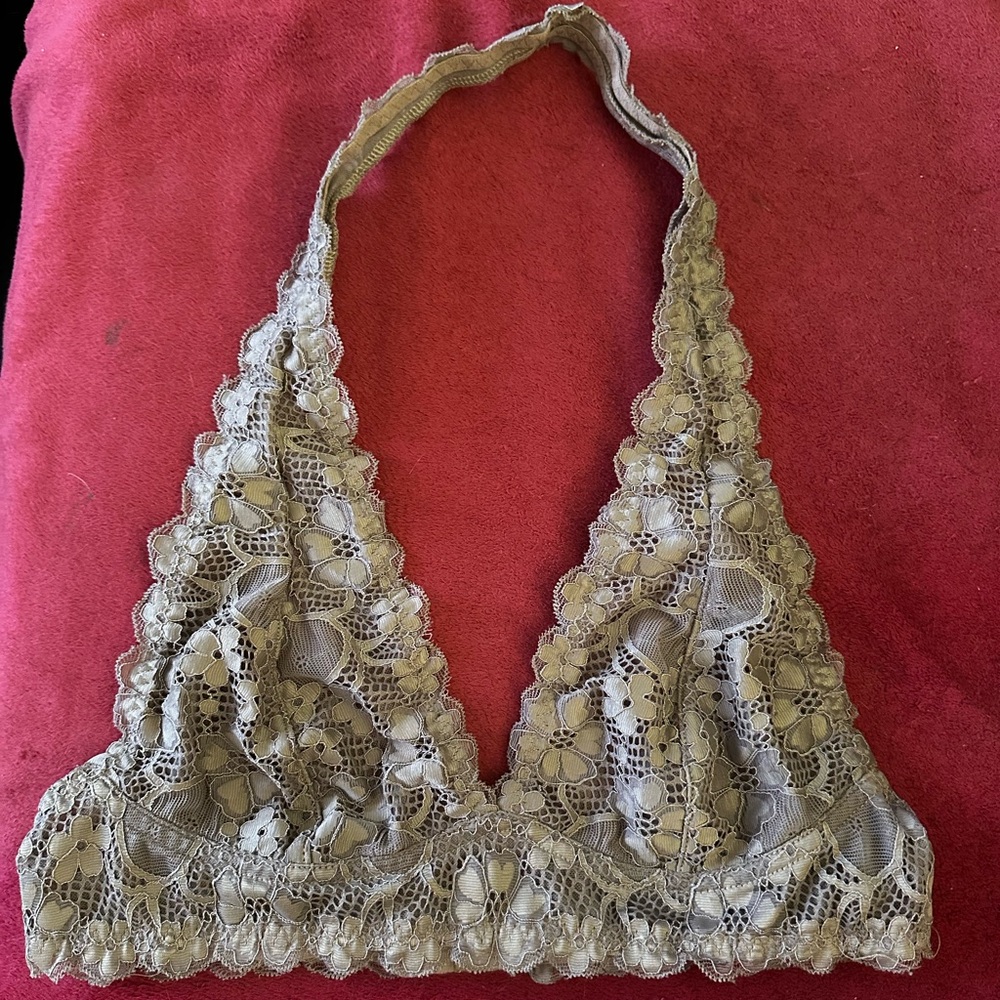 Wishlist Lace Halter Bralette